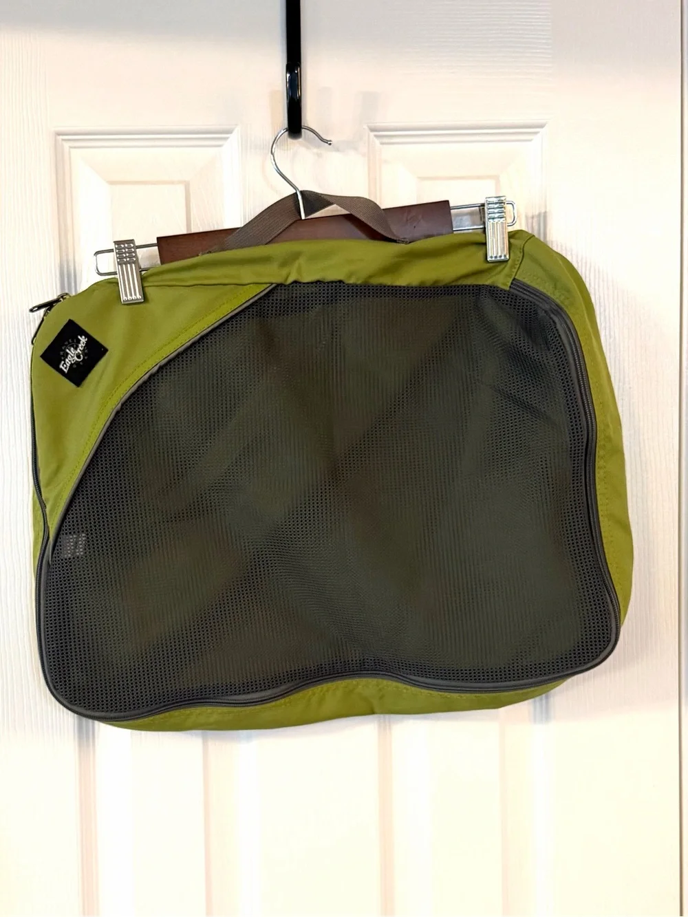Eagle Creek Large Packing Cube Travel Organizer Green Mesh 18x13
